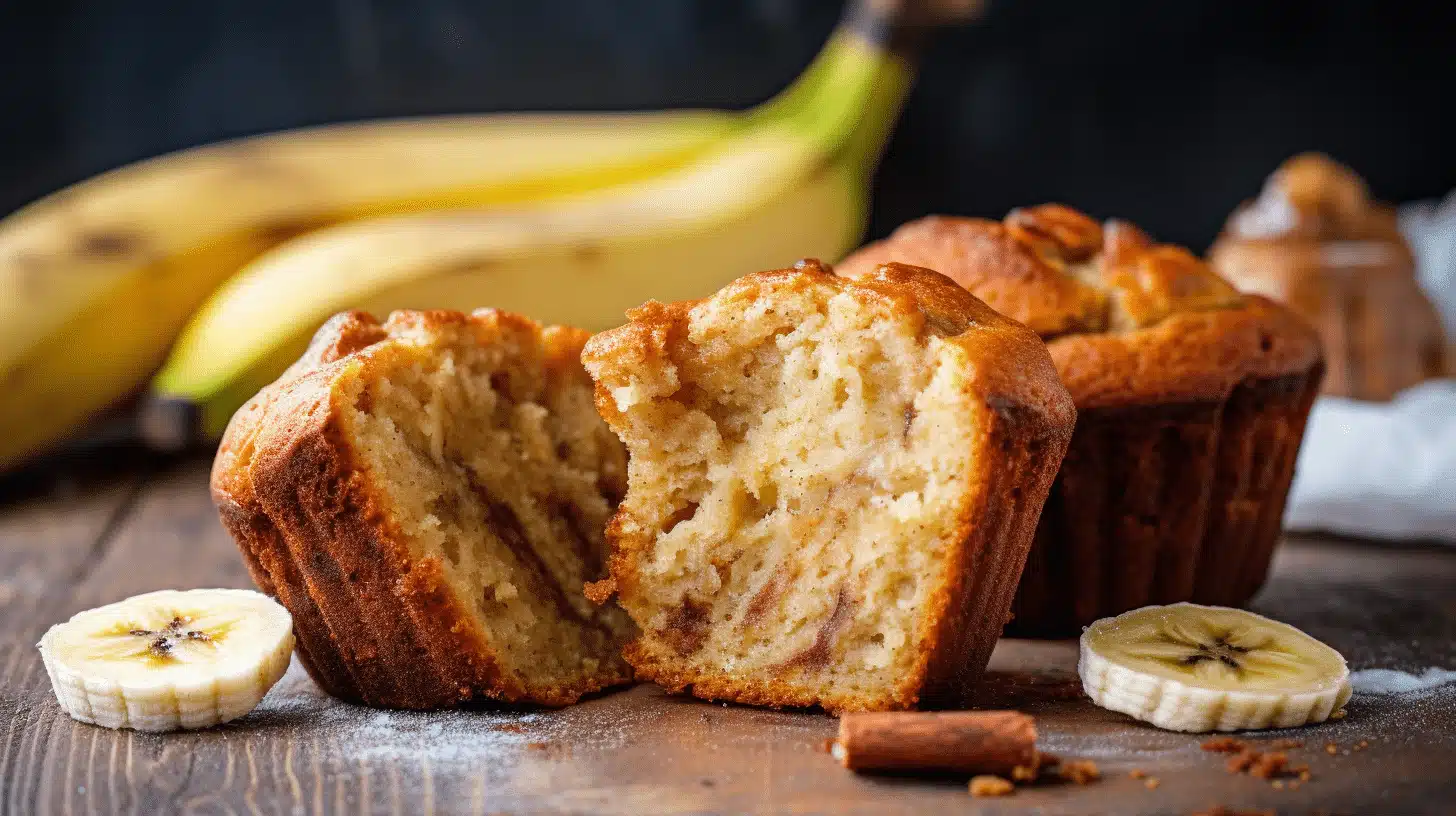 muffins aux bananes sans gluten